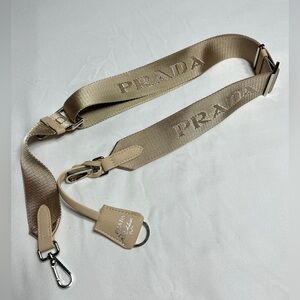 Prada Beige extra Bag Straps two of em